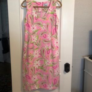 Like NEW Lilly Pulitzer White Label Cheery-O Silk